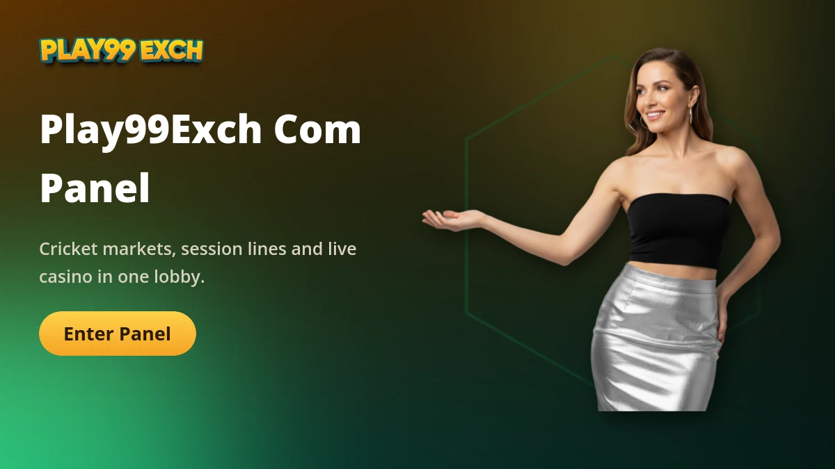 Play99exch com panel overview showing cricket markets and account balance